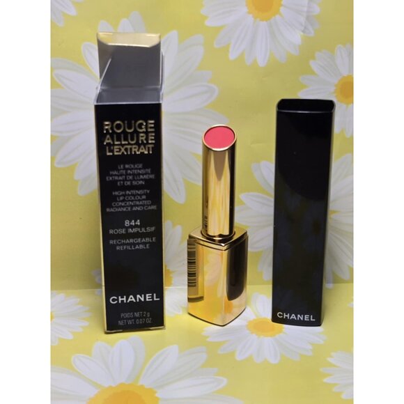 CHANEL ROUGE ALLURE L’EXTRAIT High-Intensity Lip Colour 844 ROSE IMPULSIF - Picture 1 of 6